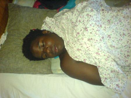 Makia in meditation